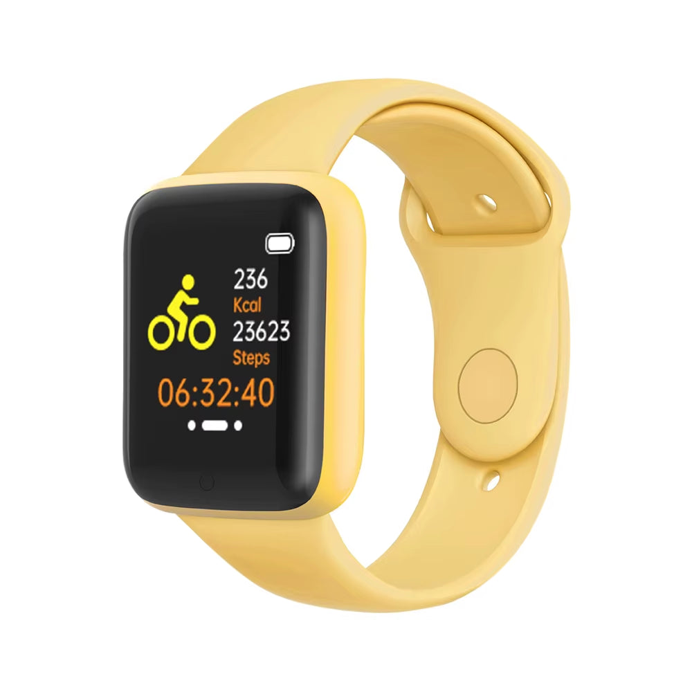 Multifunctional Smart Watch Men Women Bluetooth Connected Phone Music Fitness Sports Bracelet Sleep Monitor Y68 Smartwatch D20