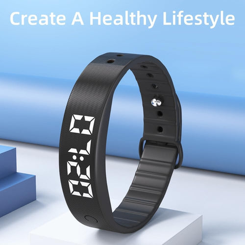 Fitness Tracker No Bluetooth No App No Phone Required Fitness Watch Pedometer Watch with Steps Calories Sleep Tracker for Man Women